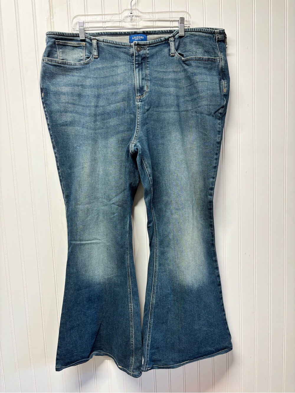 Arizona Jean Co Blue Flared Jeans High Waist Size 23